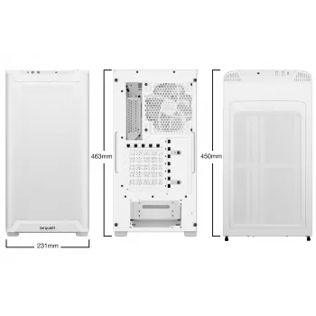 Caja de PC be quiet! Pure Base 501 LX White Midi Tower