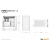 Caja de PC be quiet! Pure Base 501 LX White Midi Tower