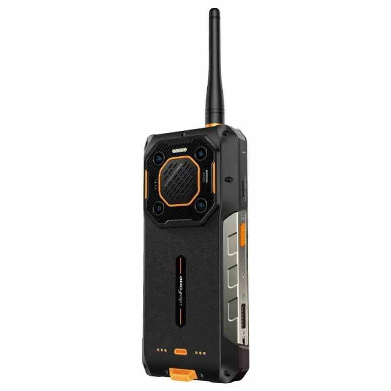 Ulefone Armor 26 Ultra smartphone 5G, walkie-talkie, 12GB RAM, 512GB, IP69K, negro (sin cargador)