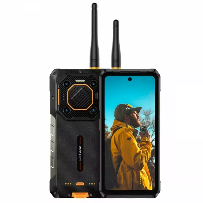 Ulefone Armor 26 Ultra smartphone 5G, walkie-talkie, 12GB RAM, 512GB, IP69K, negro (sin cargador)