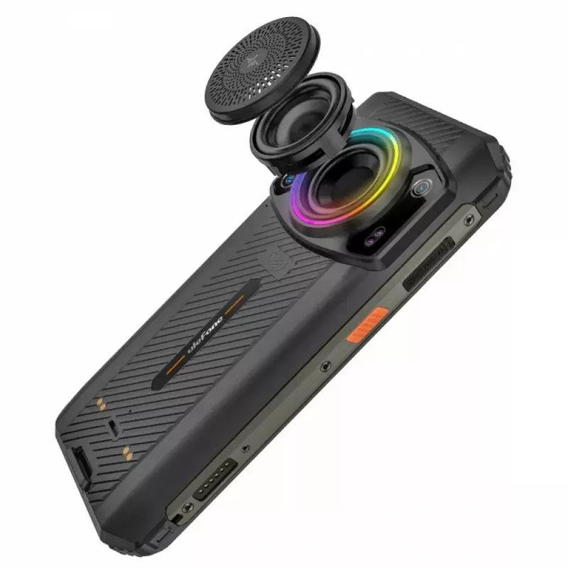 Smartphone UleFone Armor 21 — pantalla de 6,58 inch, 8 GB RAM, 256 GB almacenamiento, negro