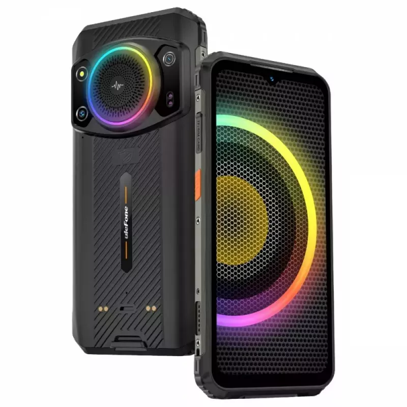 Smartphone UleFone Armor 21 — pantalla de 6,58 inch, 8 GB RAM, 256 GB almacenamiento, negro