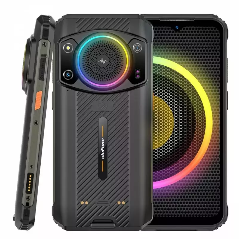 Smartphone UleFone Armor 21 — pantalla de 6,58 inch, 8 GB RAM, 256 GB almacenamiento, negro