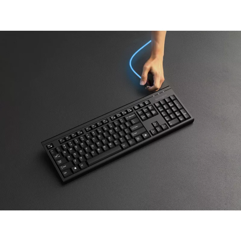 Conjunto inalámbrico de teclado y ratón Kensington K75560WW tamaño completo QWERTY
