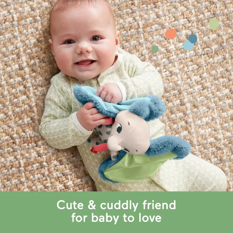 Peluche MATTEL Fisher-Price Planet Friends elefante de orejas gigantes HKD63, elefante de peluche acompañante