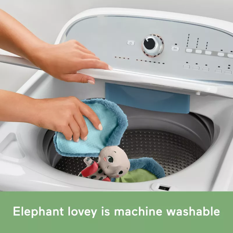 Peluche MATTEL Fisher-Price Planet Friends elefante de orejas gigantes HKD63, elefante de peluche acompañante