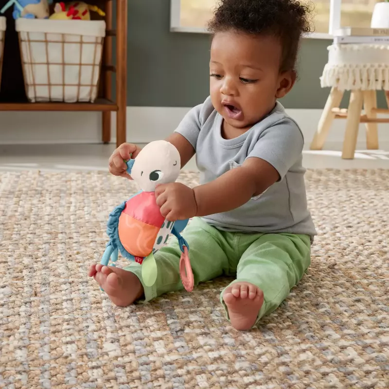 Tortuga Fisher-Price Sea Me Bounce Turtle edad recomendada de 0 a 2 años