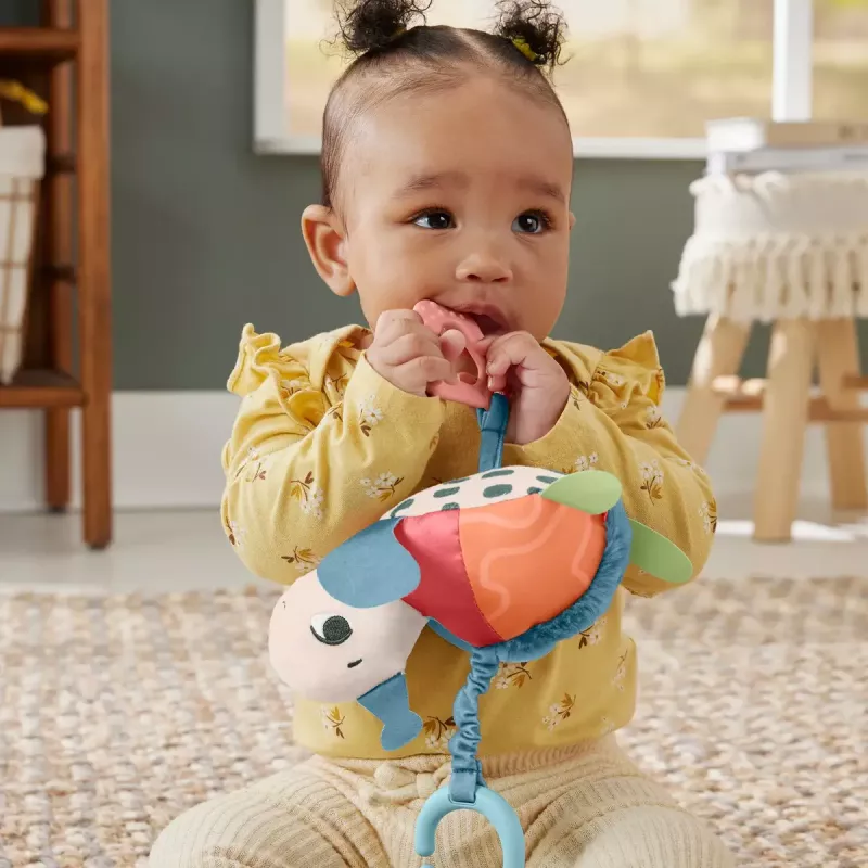 Tortuga Fisher-Price Sea Me Bounce Turtle edad recomendada de 0 a 2 años