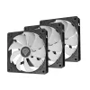 Genesis Oxal 120 ARGB ventilador de caja, pack de 3, negro, NGF-2265