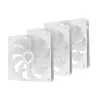 Genesis Oxal 120 ARGB ventilador de caja, pack de 3, blanco, NGF-2266