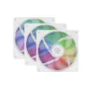 Genesis Oxal 120 ARGB ventilador de caja, pack de 3, blanco, NGF-2266