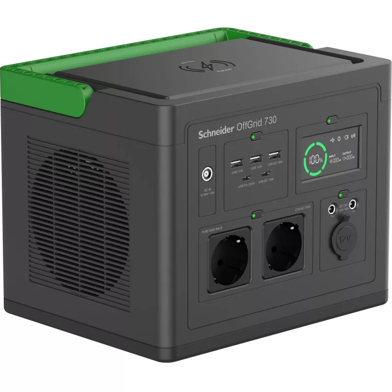 APC PPS730-GR central eléctrica portátil de iones de litio (Li-Ion) 995 W 6,4 kg