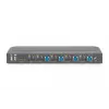 Conmutador KVM DIGITUS 4x1 DP salida DP/HDMI USB 4Kx2K 60Hz