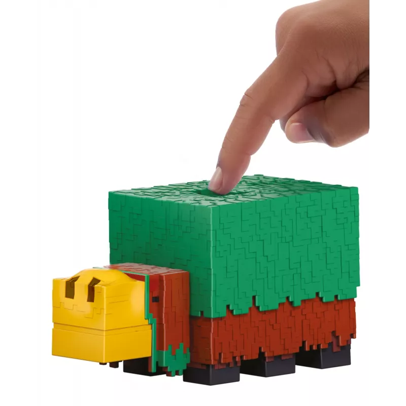 Mattel Minecraft HXM85 Sniffer figura de acción 8 cm con sonidos del juego