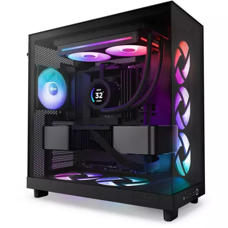 Ventilador NZXT RF-U24HF-B1 120 mm 500-2400 rpm Negro