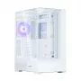Caja PC Zalman P40 Prism Blanco Midi Tower