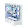 Caja PC Zalman P40 Prism Blanco Midi Tower
