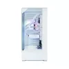 Caja PC Zalman P40 Prism Blanco Midi Tower