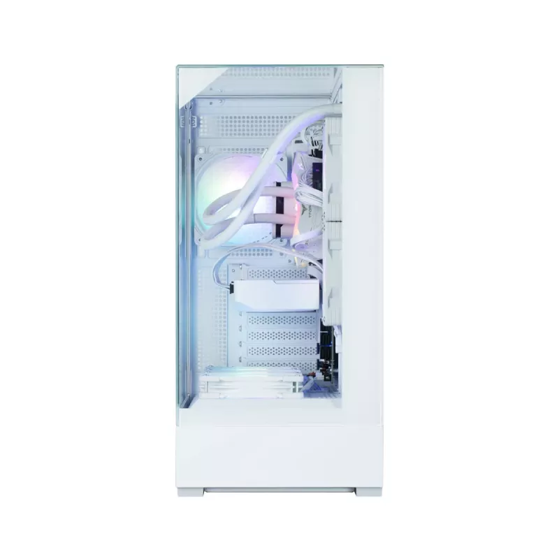 Caja PC Zalman P40 Prism Blanco Midi Tower