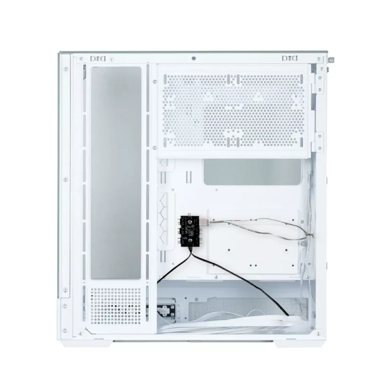 Caja PC Zalman P40 Prism Blanco Midi Tower
