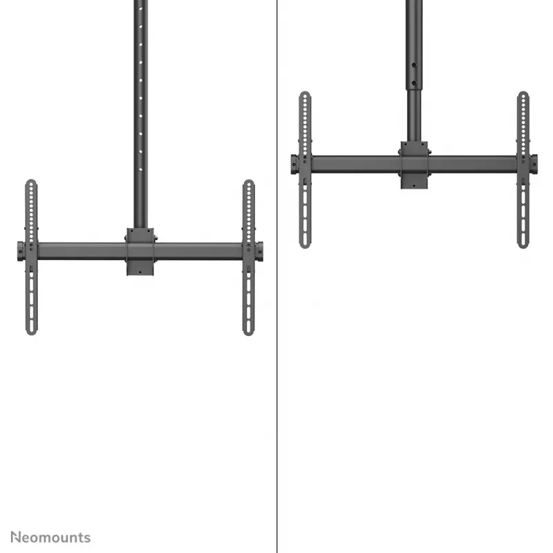 Soporte de techo para monitor/TV Neomounts CL35-440BL16L 37-70 inch - H 106-156 cm