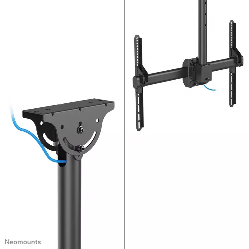 Soporte de techo para monitor/TV Neomounts CL35-440BL16L 37-70 inch - H 106-156 cm