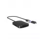 Lector de tarjetas ICY BOX IB-CR302-CU3 USB 3.2 Gen 1 (3.1 Gen 1) Type-A Negro