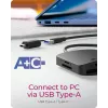 Lector de tarjetas ICY BOX IB-CR302-CU3 USB 3.2 Gen 1 (3.1 Gen 1) Type-A Negro
