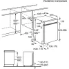 Lavavajillas integrable Electrolux EES42210IX 45 cm Slimline, 9 cubiertos, 44 dB, AirDry, 8 programas