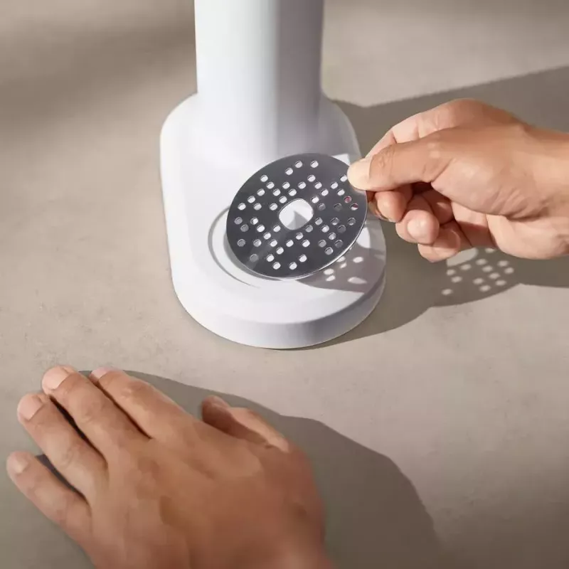 Máquina de sodas BRITA Carbonator 1046730 Blanca — compacta de sobremesa con 2 botellas (231×126×443 mm)