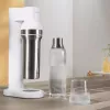 Máquina de sodas BRITA Carbonator 1046730 Blanca — compacta de sobremesa con 2 botellas (231×126×443 mm)