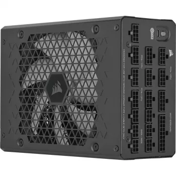 Fuente de alimentación CORSAIR HX1200 1200 W ATX 24-Pin totalmente modular 80 PLUS Platinum negra 14 cm ventilador