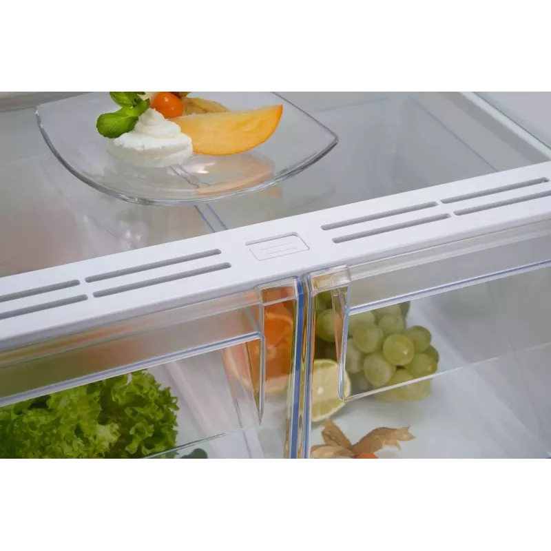 Frigorífico integrable Electrolux LNT6NE18S – 257 L, control táctil, congelador abajo, No Frost, Blanco