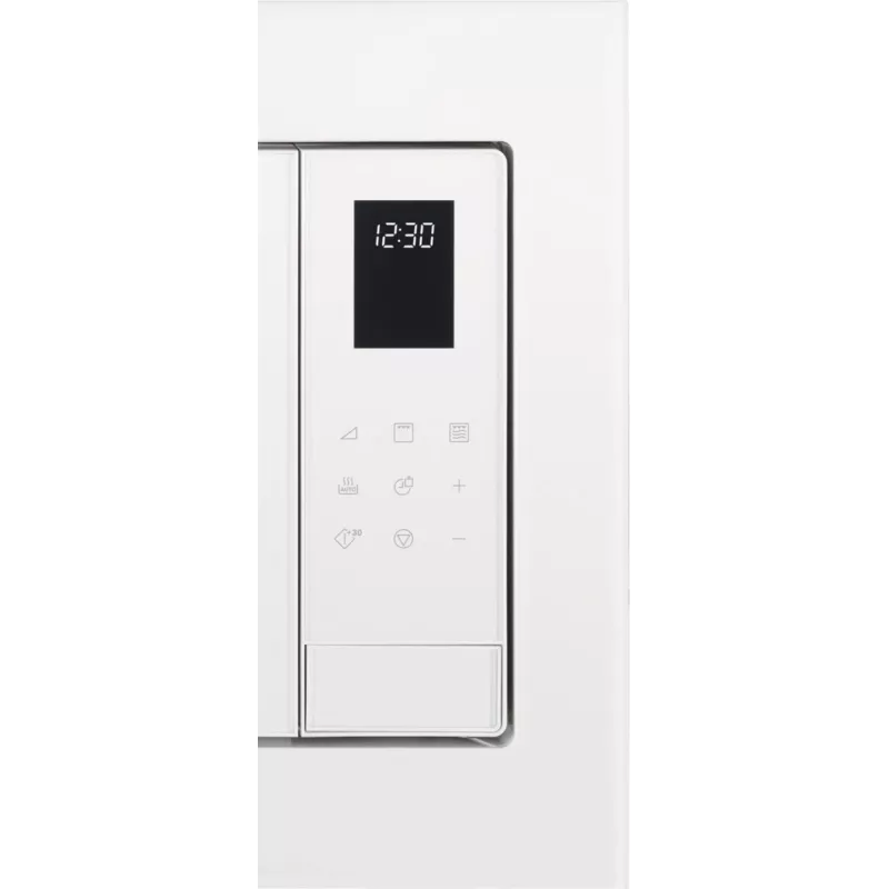 Microondas solo Electrolux LMS2203EMX — 700 W, 20 l, acero inoxidable/negro, integrable (56×35×38 cm)