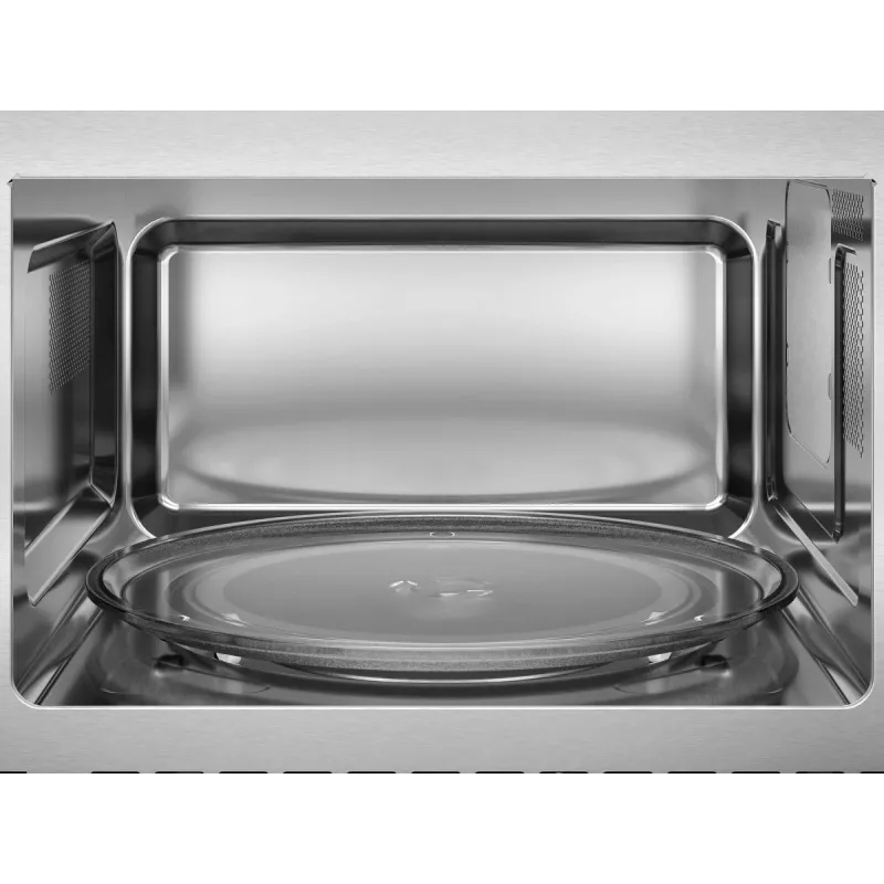 Microondas solo Electrolux LMS2203EMX — 700 W, 20 l, acero inoxidable/negro, integrable (56×35×38 cm)