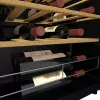Enfriador de vino independiente Candy DiVino CWC023 negro 23 botellas