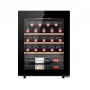 Enfriador de vino independiente Candy DiVino CWC023 negro 23 botellas