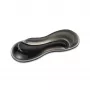 Kensington K62438WW Slim Duo Gel reposamuñecas para ratón/trackball, 192 x 72 x 22 mm, gris