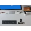 Kensington K62438WW Slim Duo Gel reposamuñecas para ratón/trackball, 192 x 72 x 22 mm, gris