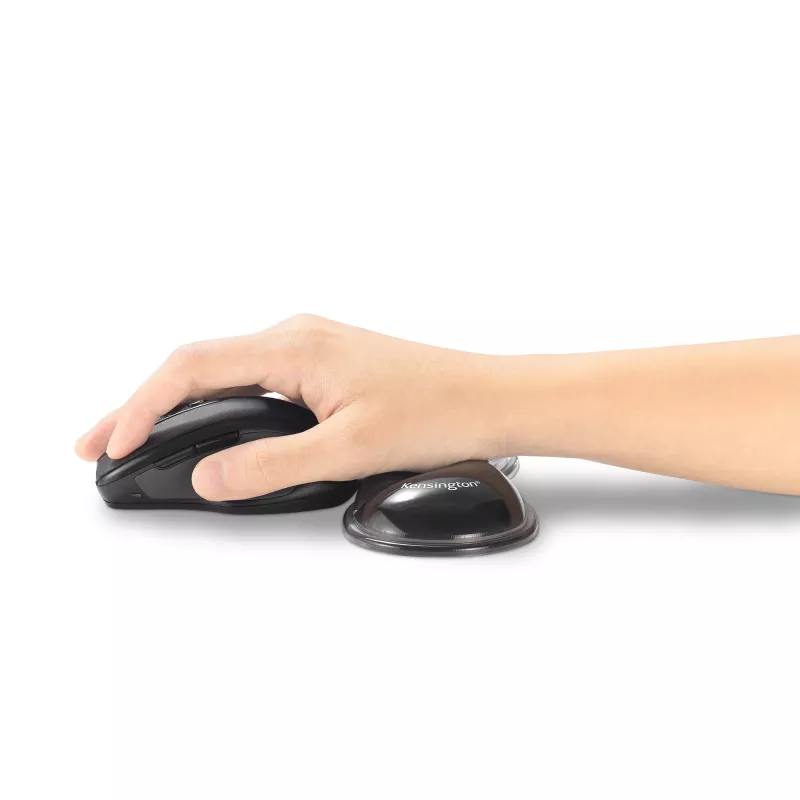 Kensington K62438WW Slim Duo Gel reposamuñecas para ratón/trackball, 192 x 72 x 22 mm, gris