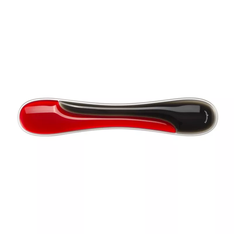 Kensington K62442WW Slim Duo Gel reposamuñecas para teclado, 490 x 95 x 18 mm, rojo