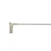 Candado de combinación para portátil Kensington Slim NanoSaver 2.0 EQ, 1,8 m, Kensington, candado de combinación, acero inoxidable, acero de zinc, plata