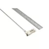 Candado de combinación para portátil Kensington Slim NanoSaver 2.0 EQ, 1,8 m, Kensington, candado de combinación, acero inoxidable, acero de zinc, plata