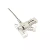 Candado de combinación para portátil Kensington Slim NanoSaver 2.0 EQ, 1,8 m, Kensington, candado de combinación, acero inoxidable, acero de zinc, plata