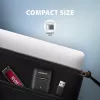 Carcasa para SSD AXAGON ADM2-AM USB-A 10 Gbit/s para una unidad M.2 NVMe/SATA, USB 3.2 Gen 2, cable de 10 cm, negra