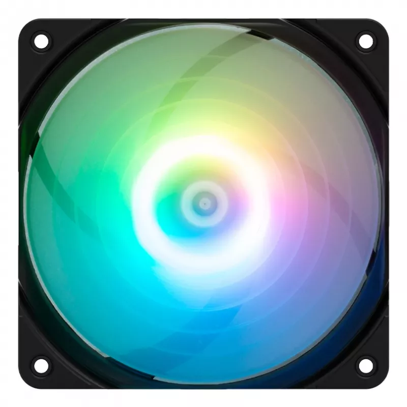 Ventilador ZALMAN ZM-AF 120R ARGB NEGRO 120mm con iluminación ARGB