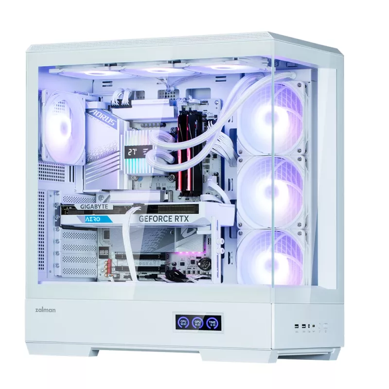 Caja de PC Zalman P50 DS blanca torre Midi