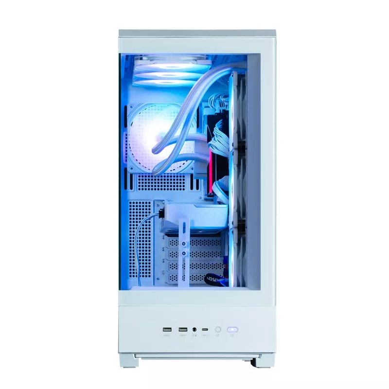 Caja de PC Zalman P50 DS blanca torre Midi