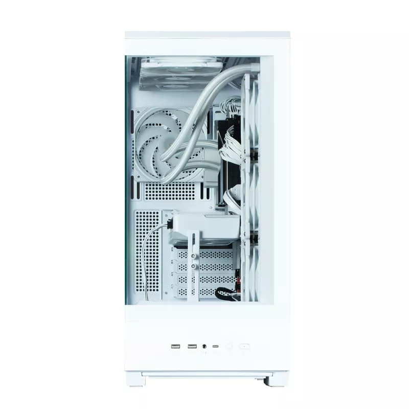 Caja de PC Zalman P50 DS blanca torre Midi
