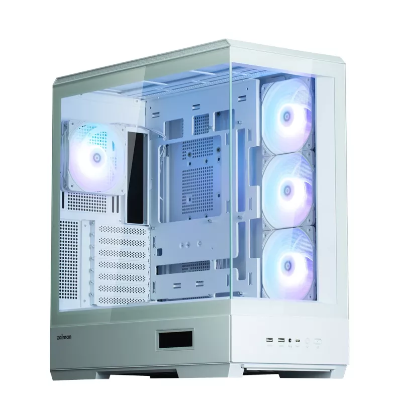 Caja de PC Zalman P50 DS blanca torre Midi